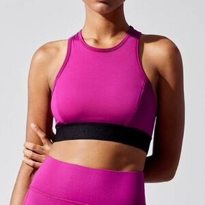 alala purple sports bra